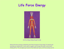 Tablet Screenshot of life-force-energy.com